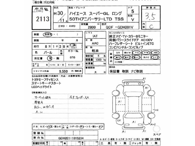 Toyota HIACE VAN 2018 7021988-2