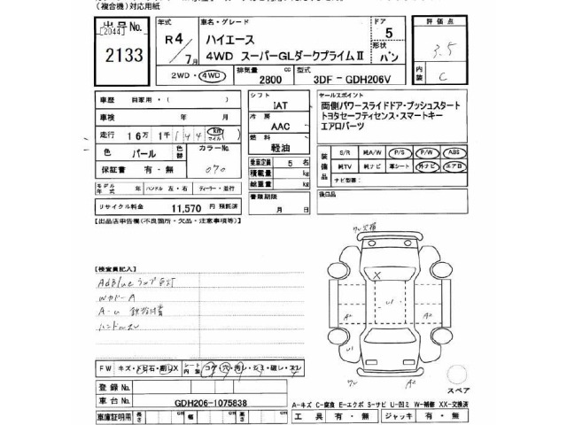 Toyota HIACE VAN 2022 7021995-2