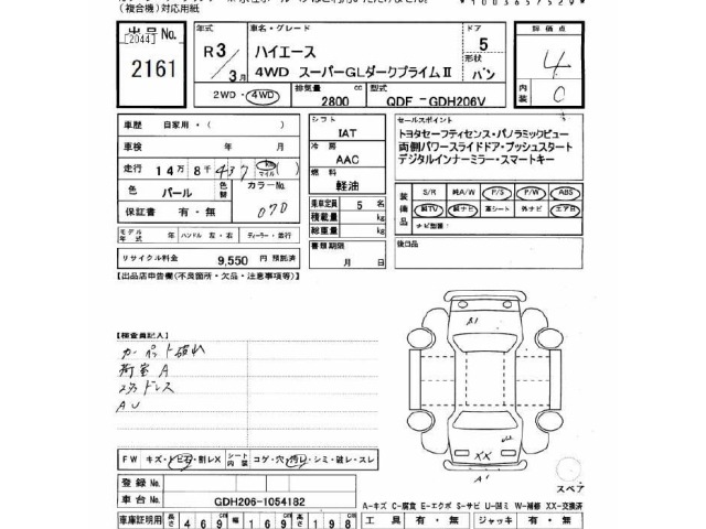 Toyota HIACE VAN 2021 7022005-2