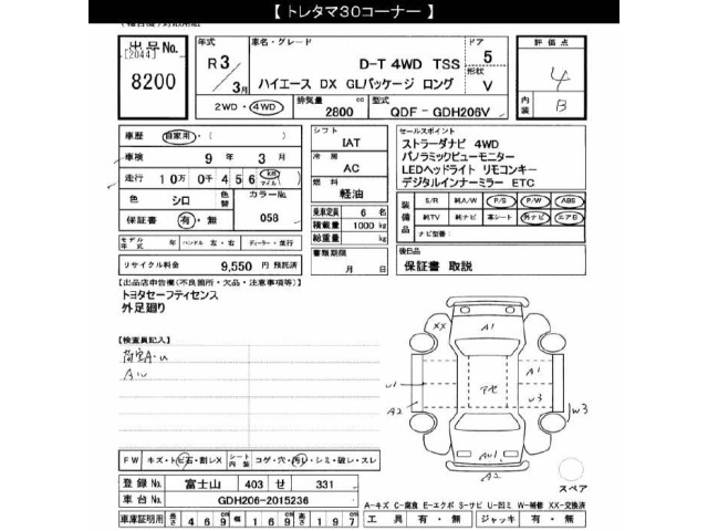 Toyota HIACE VAN 2021 7022109-2