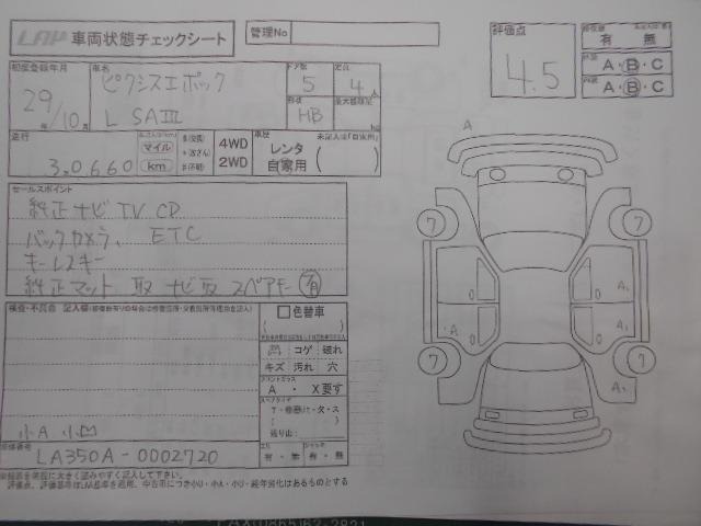 Toyota PIXIS EPOCH 2017 7024628-3
