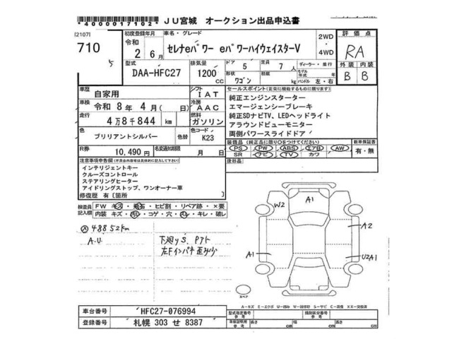 Nissan SERENA 2020 7024643-2