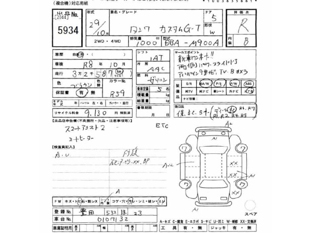 Toyota TANK 2017 7022933-2