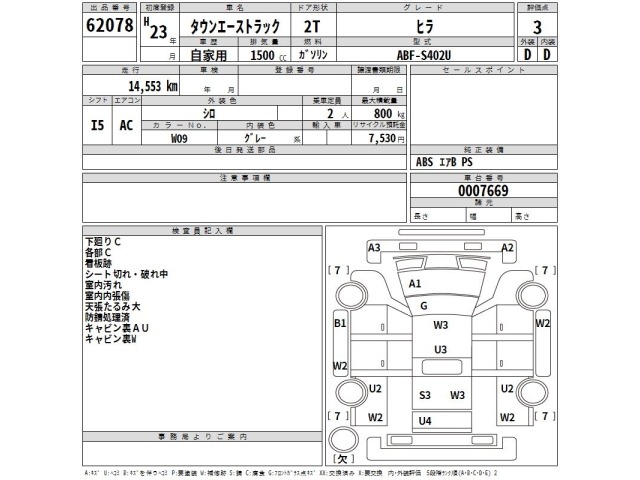 Toyota TOWNACE TRUCK 2011 7017435-2