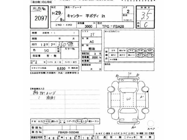 Mitsubishi CANTER 2017 7032249-2