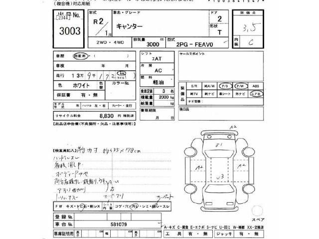 Mitsubishi CANTER 2020 7032260-2