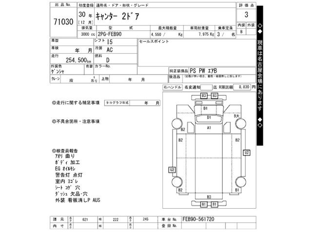 Mitsubishi CANTER 2018 7032304-2