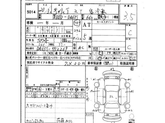 Suzuki CARRY TRUCK 2008 7033083-6