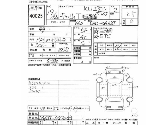 Suzuki CARRY TRUCK 2007 7033098-2