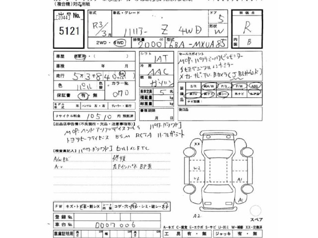 Toyota HARRIER 2021 7029419-2