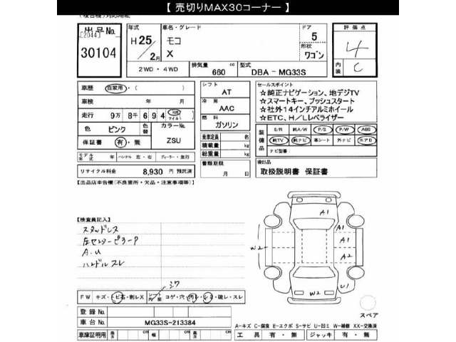 Nissan MOCO 2013 7030631-2