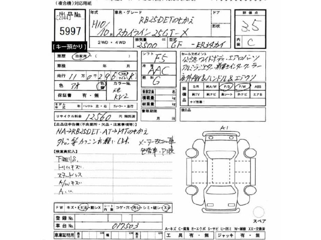 Nissan SKYLINE 1998 7025769-2