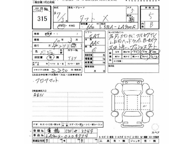 Daihatsu TAFT 2025 7031639-2