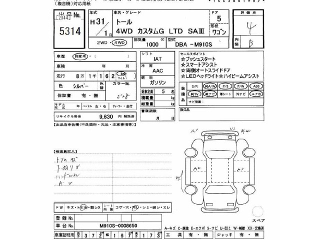 Daihatsu THOR 2019 7034308-2