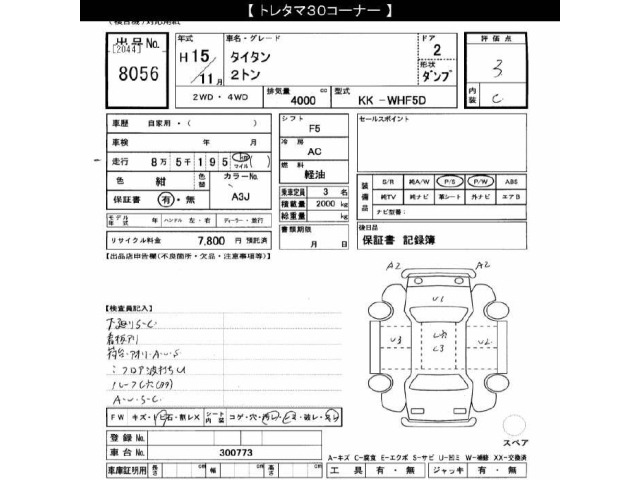 Mazda TITAN 2003 7031574-2