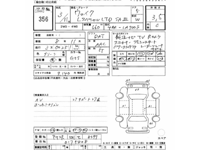 Daihatsu WAKE 2021 7032333-2