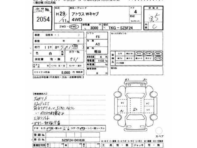 Nissan ATLAS 2017 7057734-2