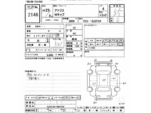 Nissan ATLAS 2017 7057840-2