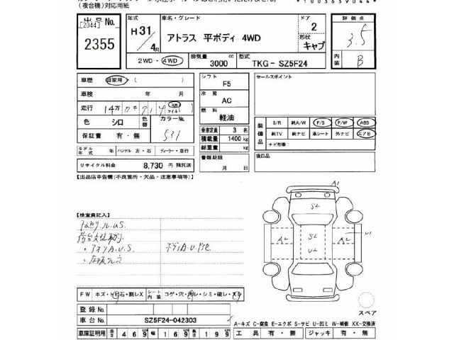 Nissan ATLAS 2019 7058007-2
