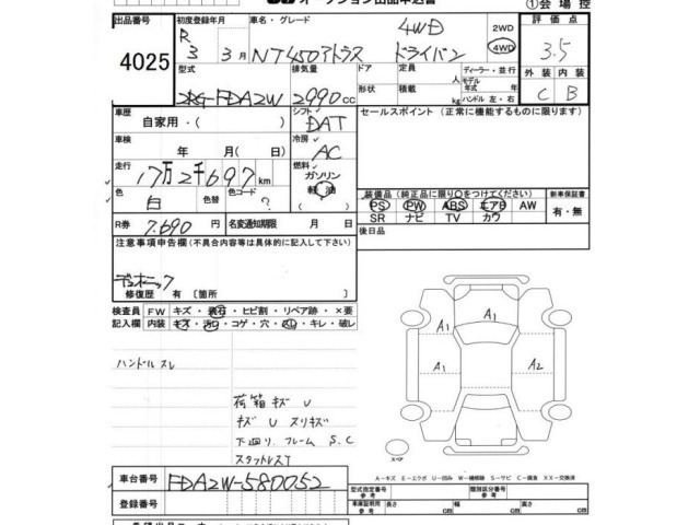 Nissan ATLAS 2021 7058193-2