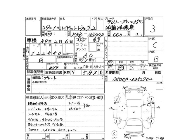 Daihatsu HIJET TRUCK 2017 7054555-3