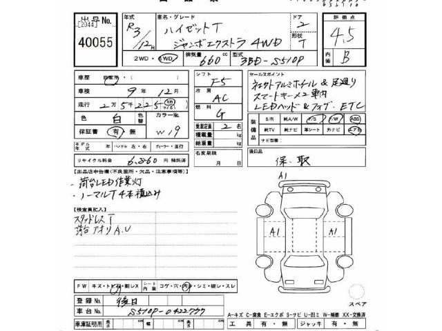 Daihatsu HIJET TRUCK 2021 7055013-2