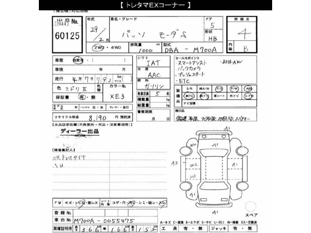 Toyota PASSO 2017 7037393-2