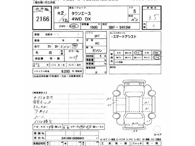 Toyota TOWNACE VAN 2020 7052484-2