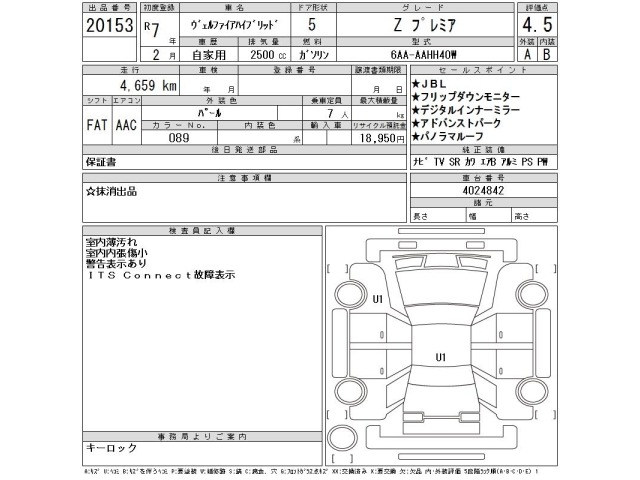 Toyota VELLFIRE 2025 7062644-2