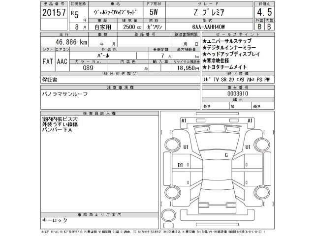 Toyota VELLFIRE 2023 7062645-2