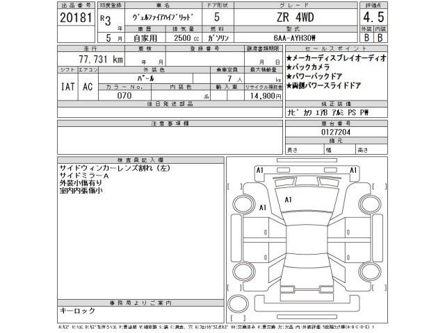 Toyota VELLFIRE 2021 7062646-2