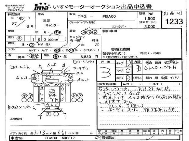 Mitsubishi CANTER 2015 7083431-2