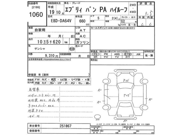 Suzuki EVERY 2007 7082747-2
