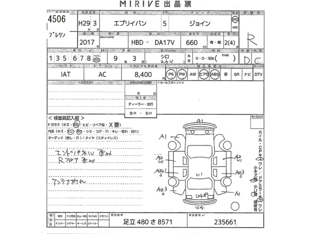 Suzuki EVERY 2017 7082806-2