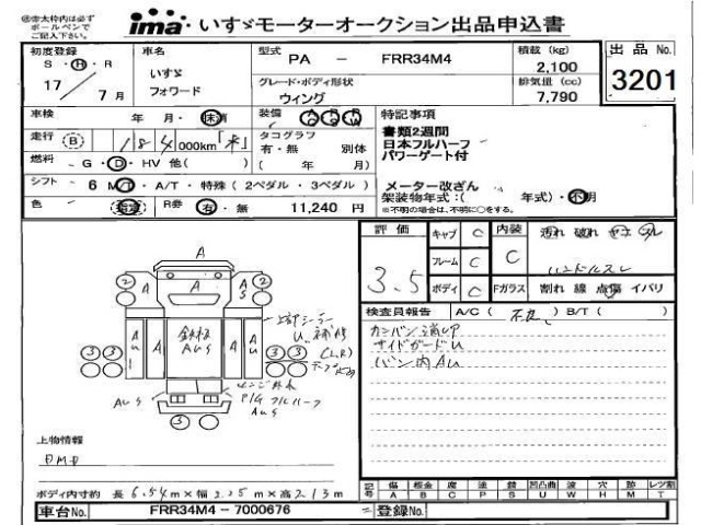 Isuzu FORWARD 2005 7087590-0