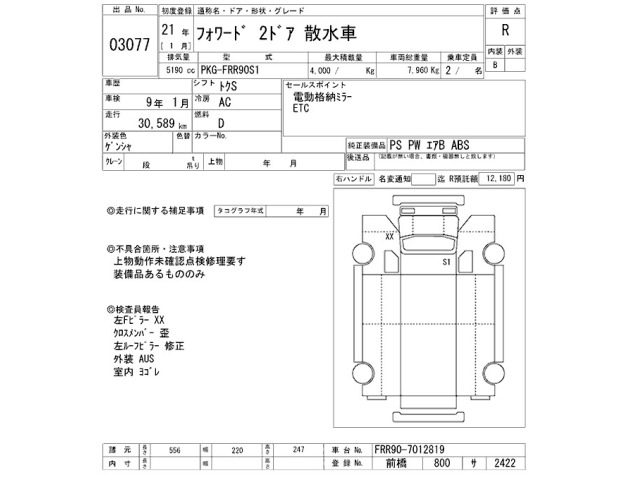 Isuzu FORWARD 2009 7087609-2