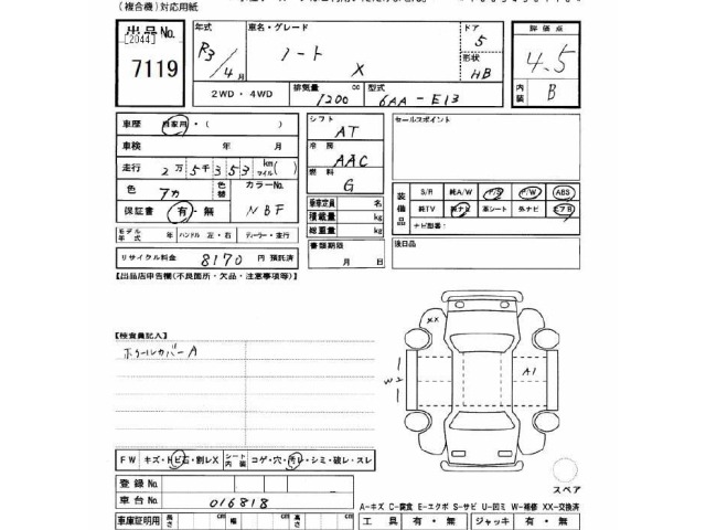Nissan NOTE 2021 7063728-2