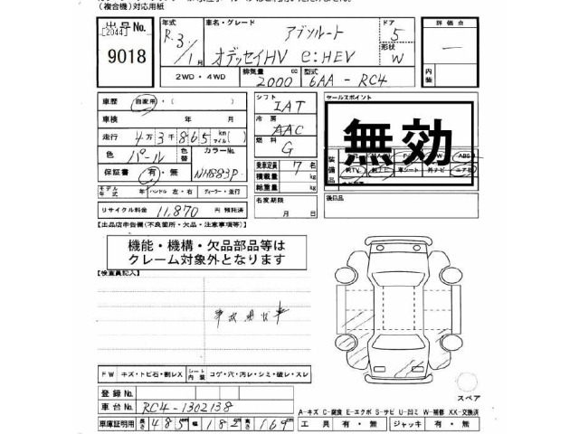 Honda ODYSSEY 2021 7076573-2