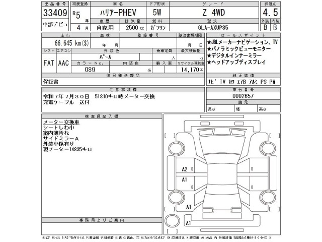 Toyota HARRIER 2023 7106461-2