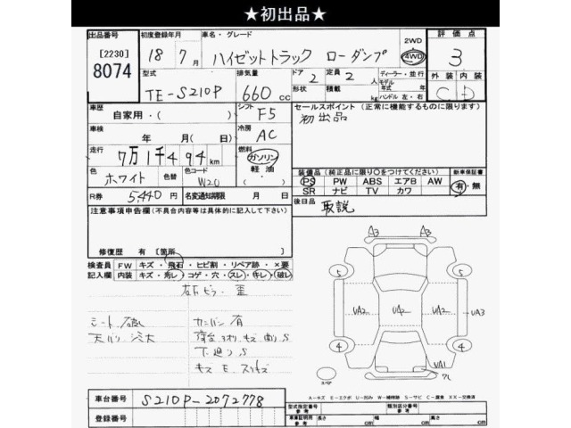 Daihatsu HIJET TRUCK 2006 7102888-2