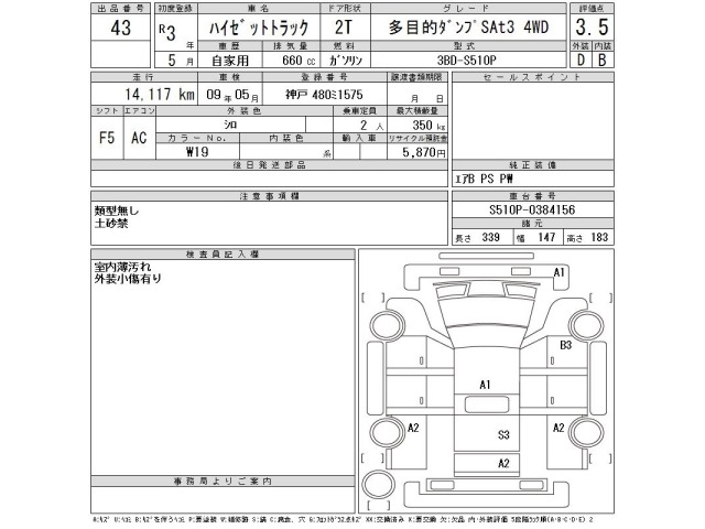 Daihatsu HIJET TRUCK 2021 7102952-2