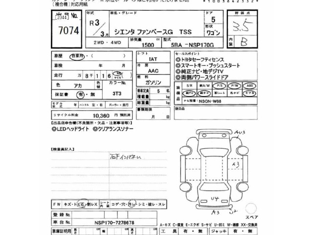 Toyota SIENTA 2021 7105993-2