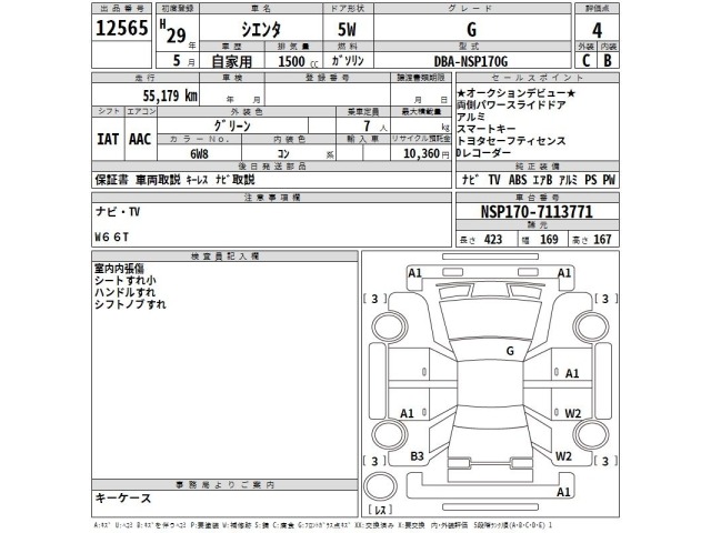 Toyota SIENTA 2017 7106055-2