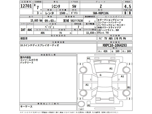 Toyota SIENTA 2025 7106056-2