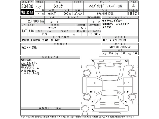Toyota SIENTA 2019 7106087-2