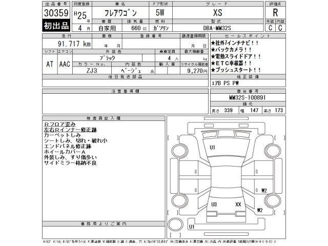Mazda FLAIR WAGON 2013 7113649-2