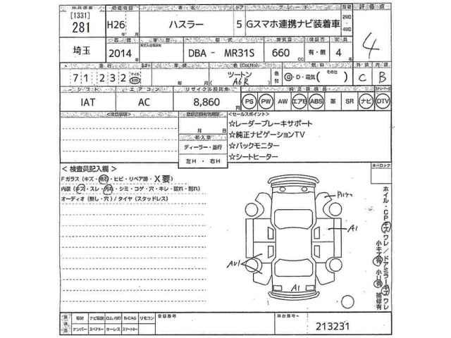 Suzuki HUSTLER 2014 7120332-2