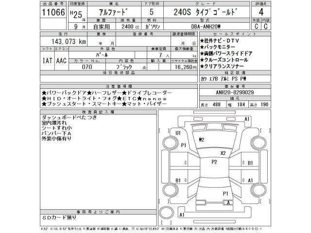 Toyota ALPHARD 2013 7137265-2