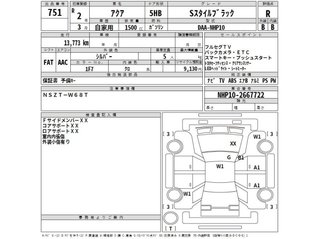 Toyota AQUA 2020 7125296-2