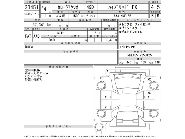 Toyota COROLLA AXIO 2022 7124884-2